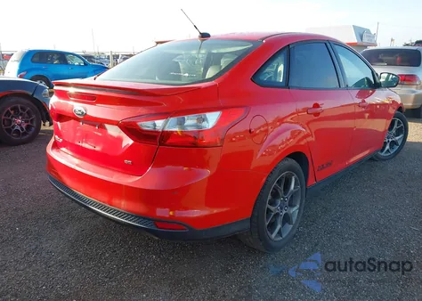 2013 Ford Focus Se из США, поврежденный, VIN 1FADP3F22DL267531